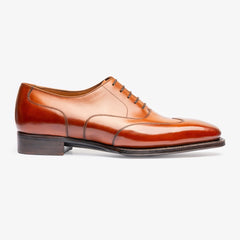 TAN LEATHER WINGTIP OXFORDS FORMALS - FT24